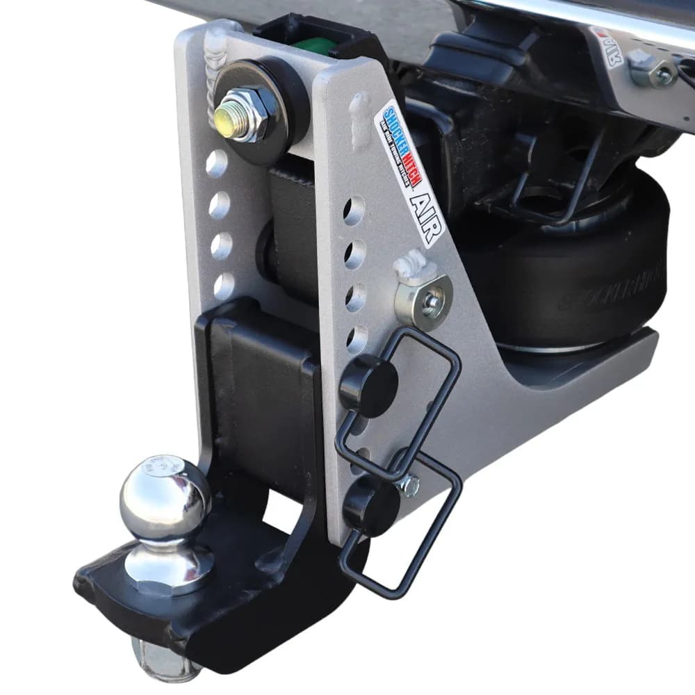 Shocker 10K Aluminum Air Hitch & Drop Ball Mount w/ 2" Ball