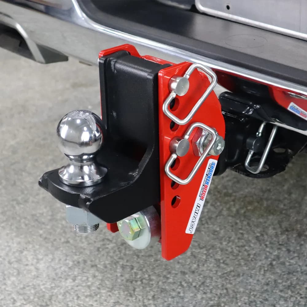 Impact Cushion Hitch & Drop Ball Mount w/2-5/16" Ball