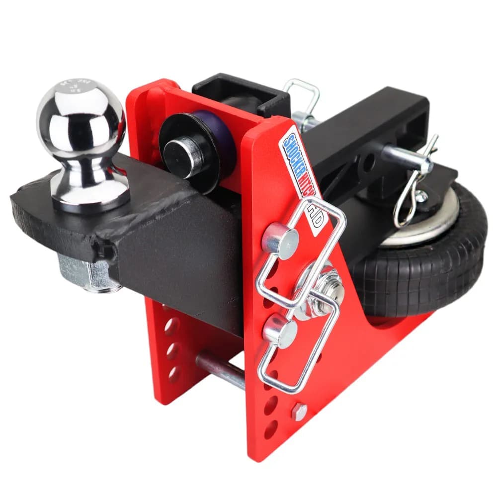 Shocker HD Air Hitch & Raised Ball Mount w/ 2" Ball