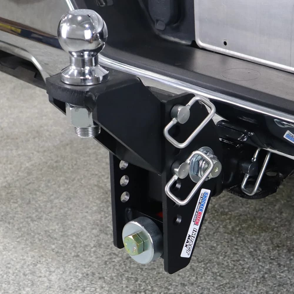 Impact Max Cushion Hitch & Raised Ball Mount w/2" Ball
