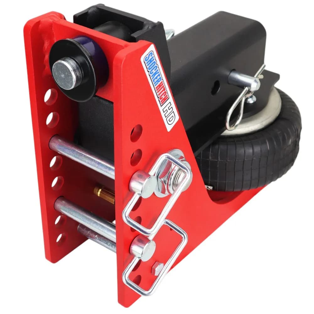 Shocker HD Air Hitch Base Frame Complete w/ Pins (No Ball Mount)