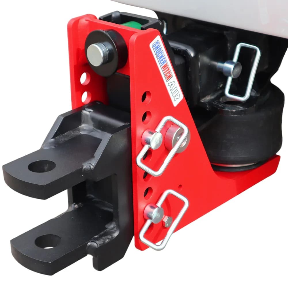 Shocker Air Hitch & Clevis Mount — Shocker bumper-pull receiver hitch (SKU SH-660-250)