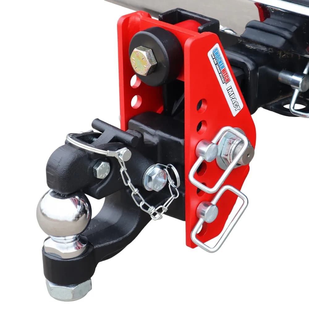 Impact Max Cushion Hitch & 8-Ton Channel Style Pintle Hook with 2-5/16" Ball