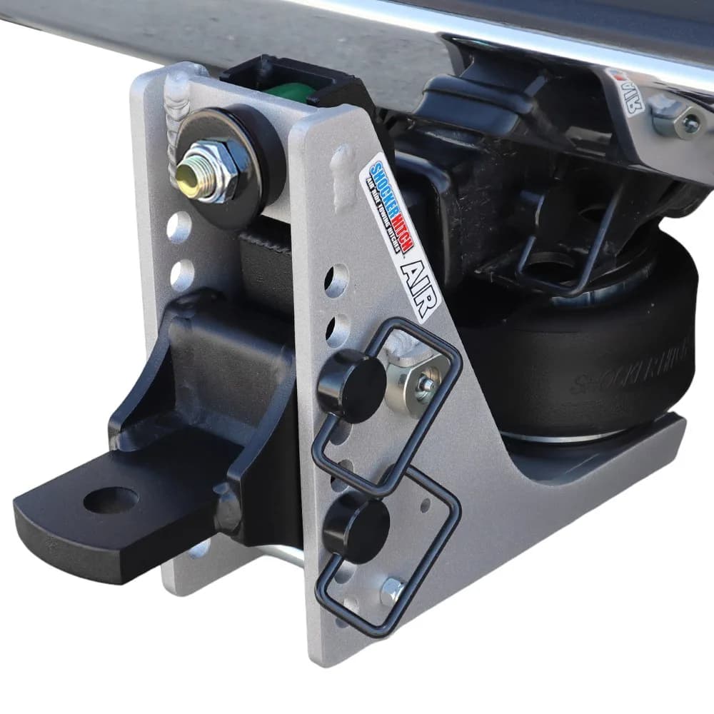 Shocker 10K Aluminum Air Hitch & Drawbar Mount
