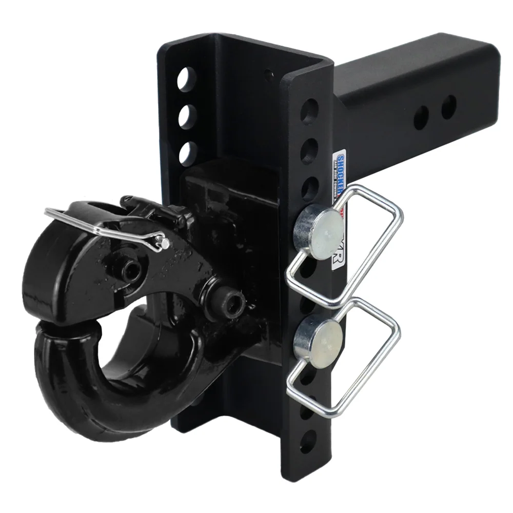 Shocker XR Channel Style Pintle Hitch — Shocker bumper-pull receiver hitch (SKU SH-XR125-10-333)
