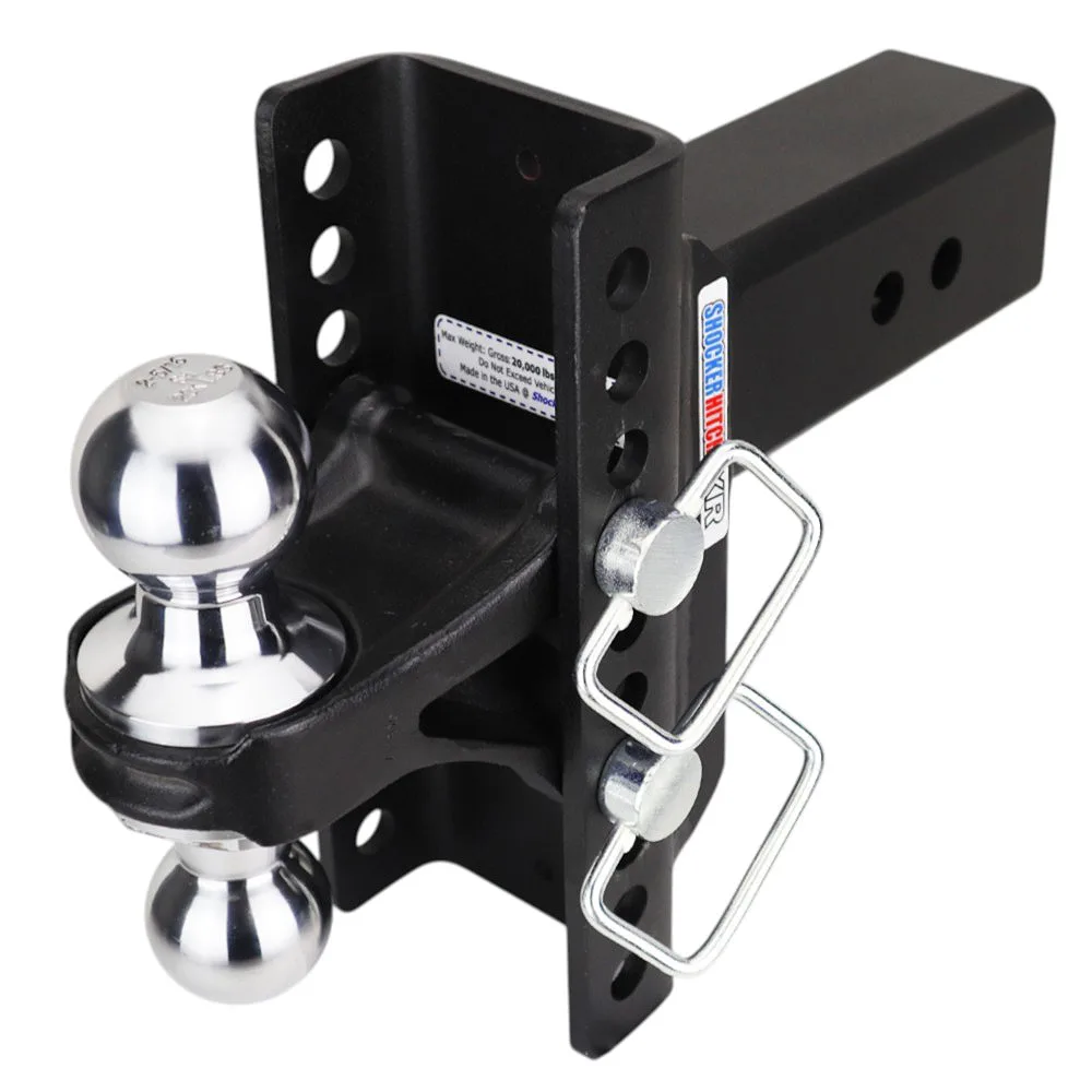 XR Hitch & Chrome Combo Ball w/2" & 2-5/16" Hitch Balls
