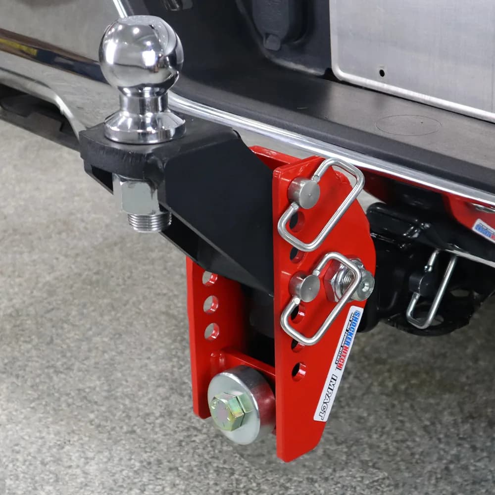 Impact Cushion Hitch & Raised Ball Mount w/2-5/16" Ball
