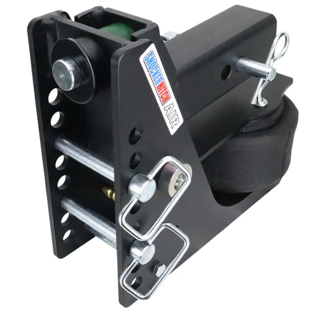 Shocker Max Black Air Hitch Base Frame Assemble Complete (No Ball Mount)