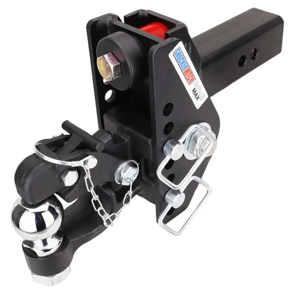 Impact Max Cushion Hitch & 8-Ton Channel Style Pintle Hook with 2-5/16" Ball