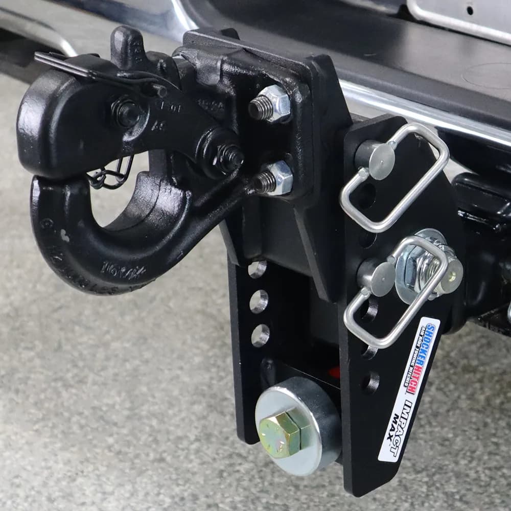 Impact Max Cushion Hitch & Pintle Hook w/Mount