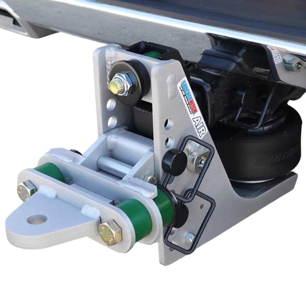Shocker 10K Aluminum Air Hitch & Cushion Drawbar Mount — Shocker bumper-pull receiver hitch (SKU SH-570-200)
