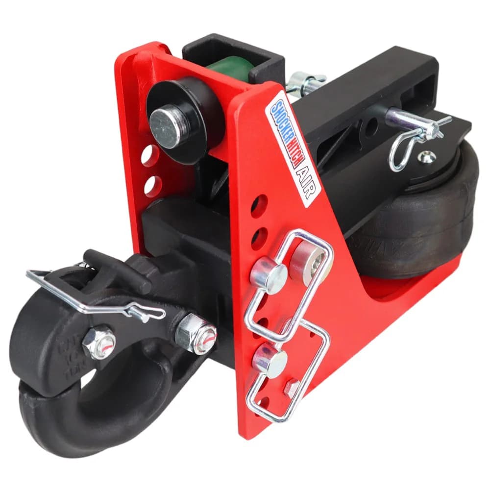 Shocker Air Hitch & Channel Style Pintle Hook — Shocker bumper-pull receiver hitch (SKU SH-633-200)