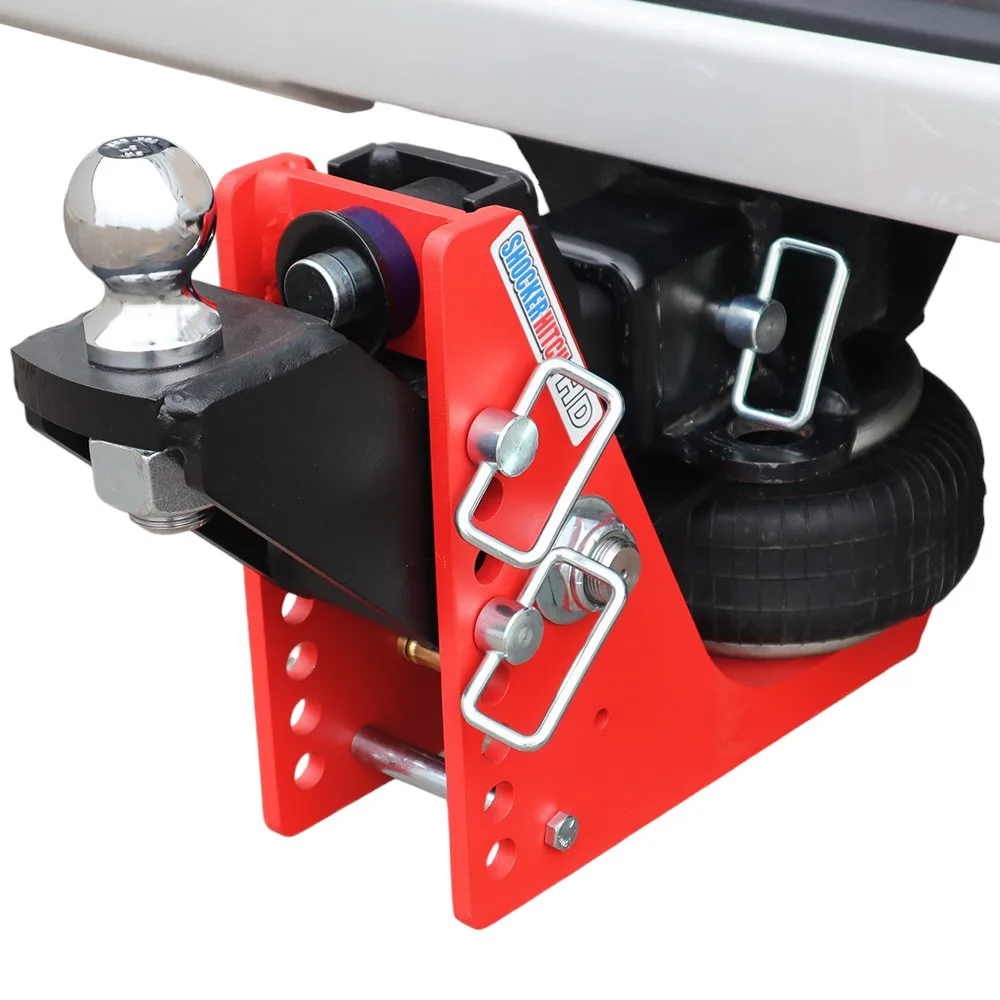 Shocker HD Air Hitch & Raised Ball Mount w/ 2" Ball