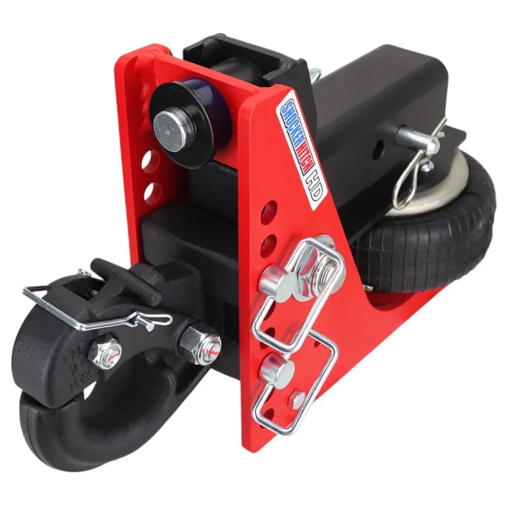 Shocker HD Air Hitch & Channel Style Pintle Hook