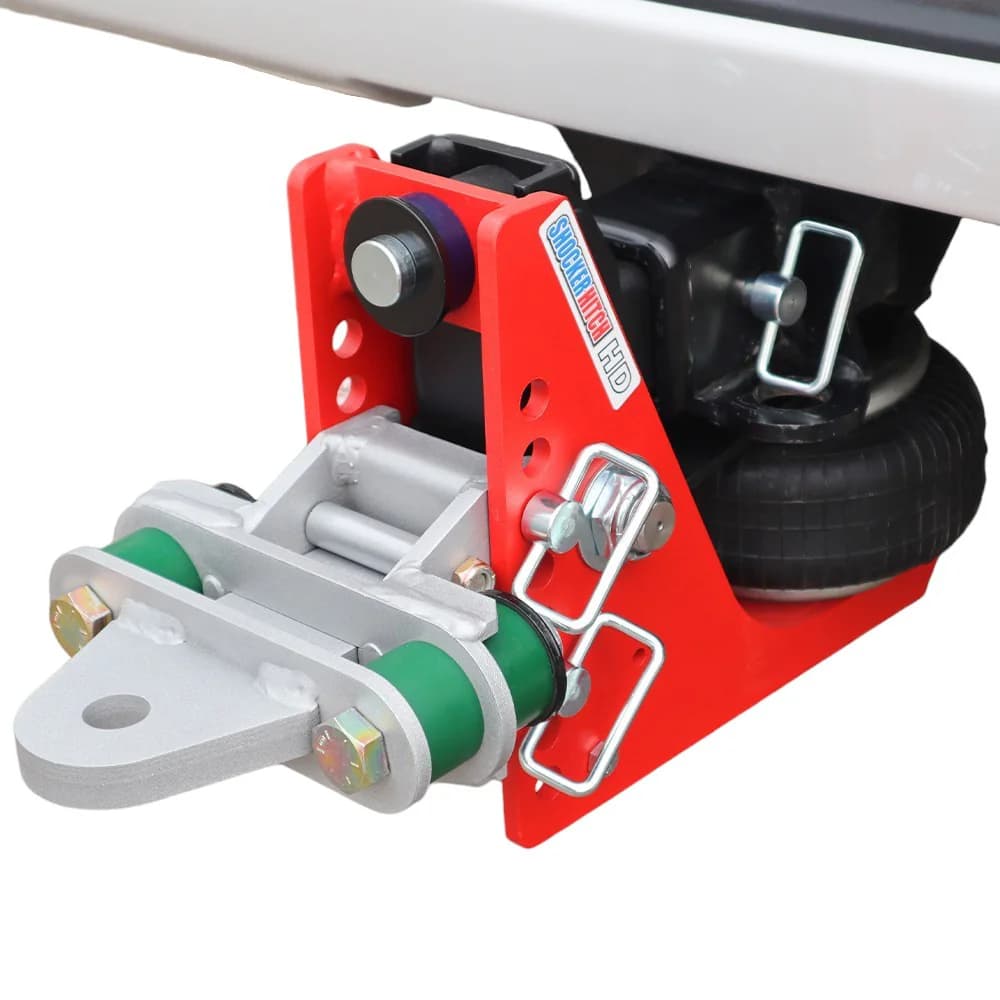 Shocker HD Air Hitch & Cushion Drawbar Mount — Shocker bumper-pull receiver hitch (SKU SH-HD670-250)