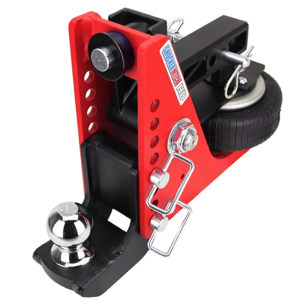 Shocker HD Air Hitch & Drop Ball Mount w/ 2-5/16" Ball