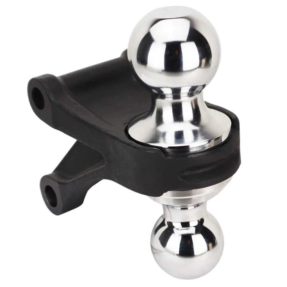 Shocker Chrome Combo Ball Mount - 2" & 2-5/16" balls