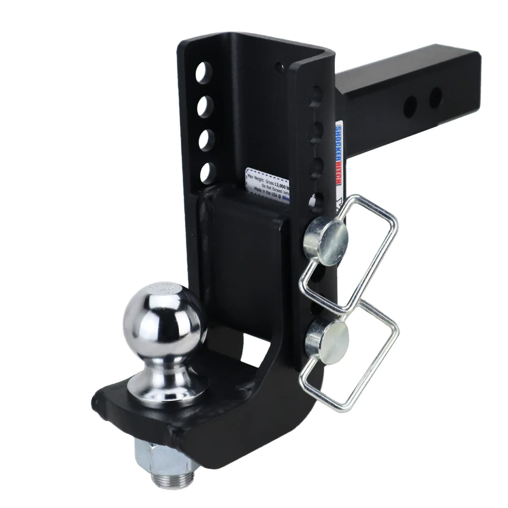 Shocker XR Drop Hitch w/2-5/16" Ball — Shocker bumper-pull receiver hitch (SKU SH-XR100-320-25)