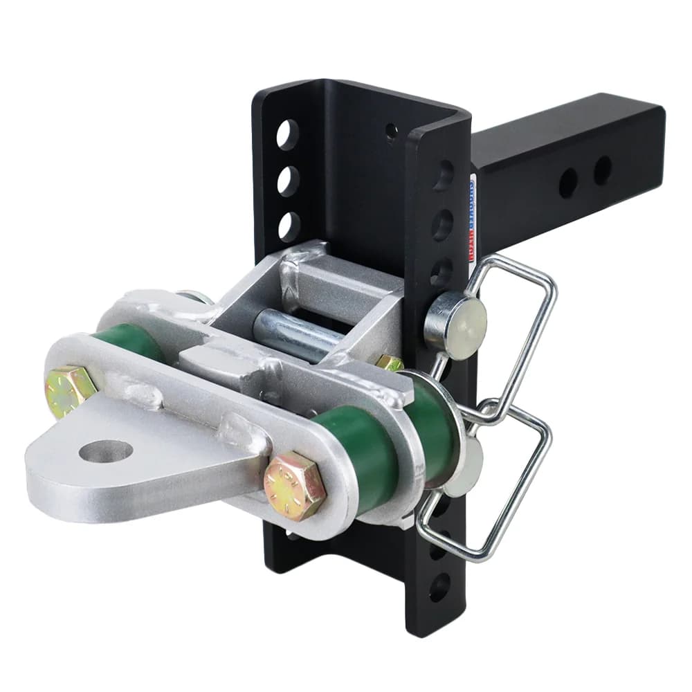 Shocker XR Quad Cushion Drawbar Hitch w/1" Hole — Shocker bumper-pull receiver hitch (SKU SH-XR100-10-370)