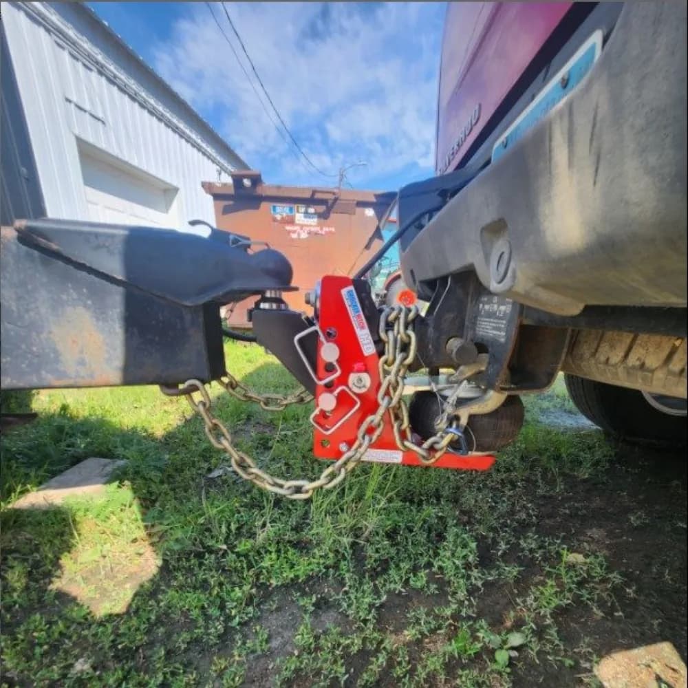Shocker HD Air Hitch & Raised Ball Mount w/ 2-5/16" Ball