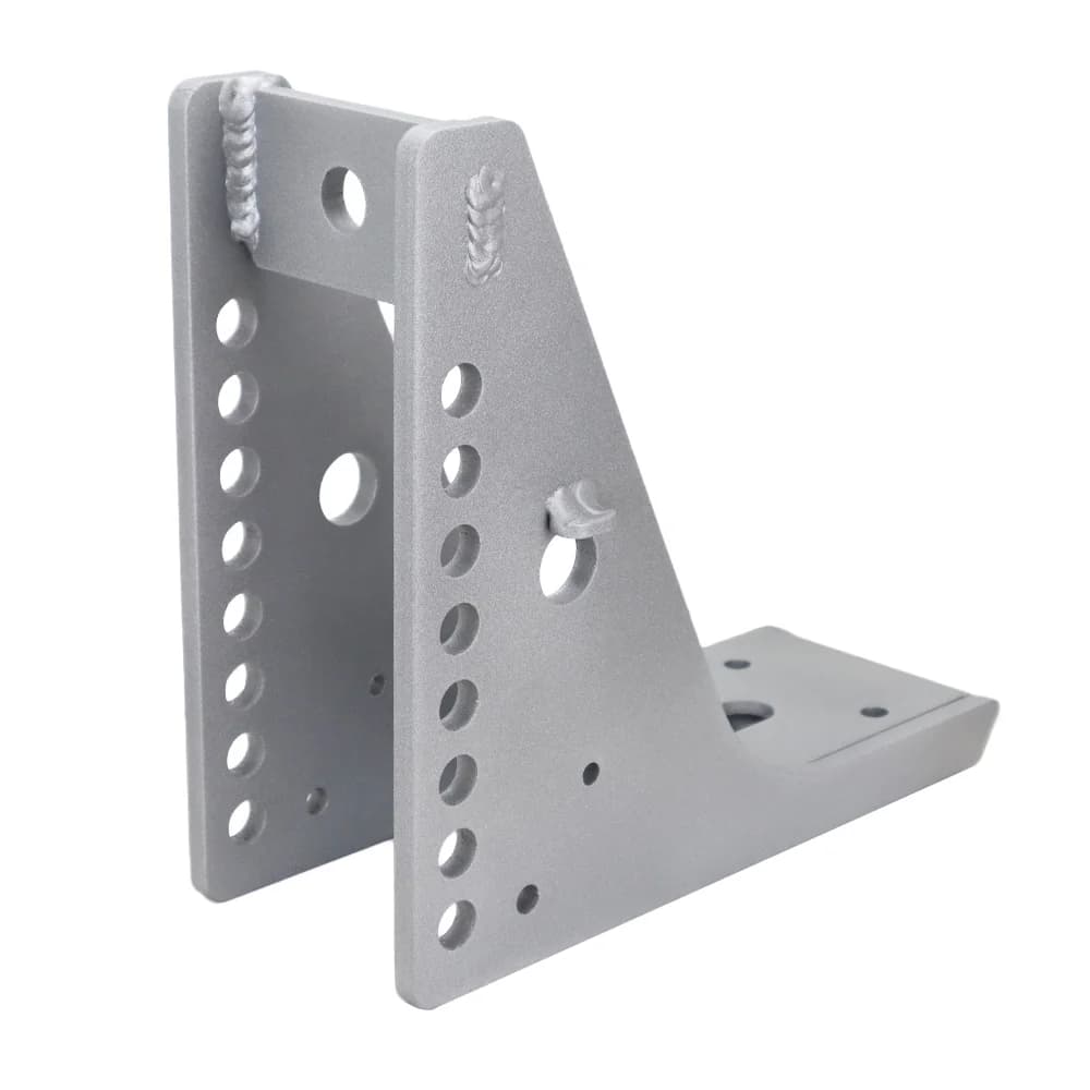 Shocker Replacement 10K Aluminum Air Base Frame Only 8 Hole — Shocker bumper-pull receiver hitch (SKU SH-Frame-Air-Alum)