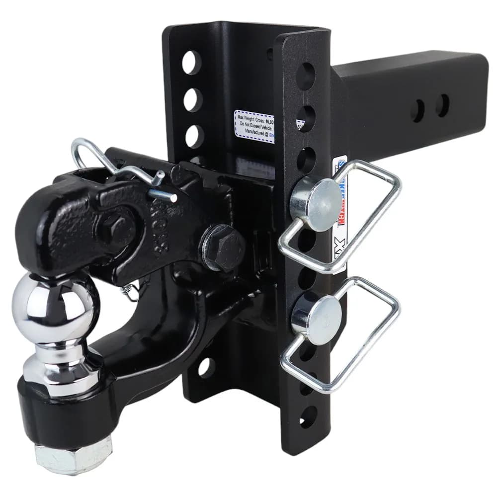 XR Channel Style Pintle & Ball Hitch w/2" Ball