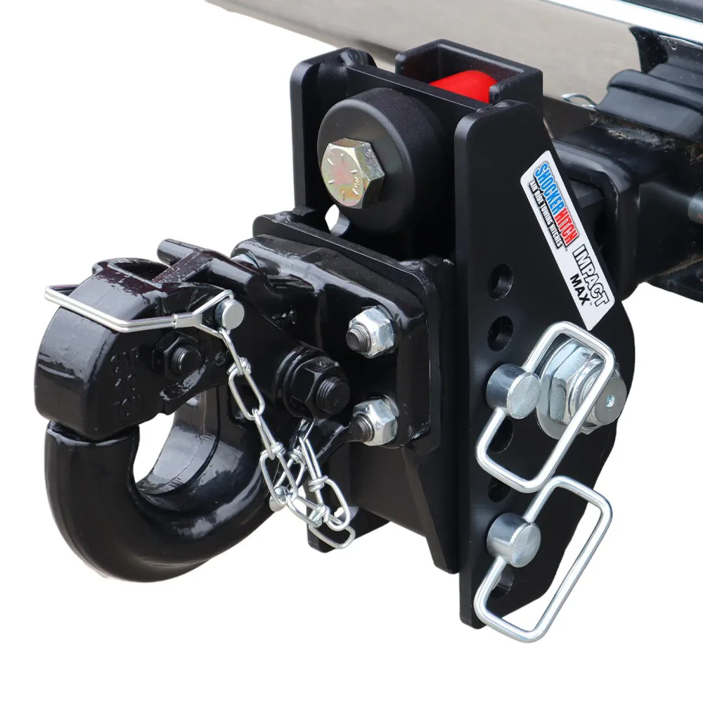 Impact Max Cushion Hitch & Pintle Hook w/Mount