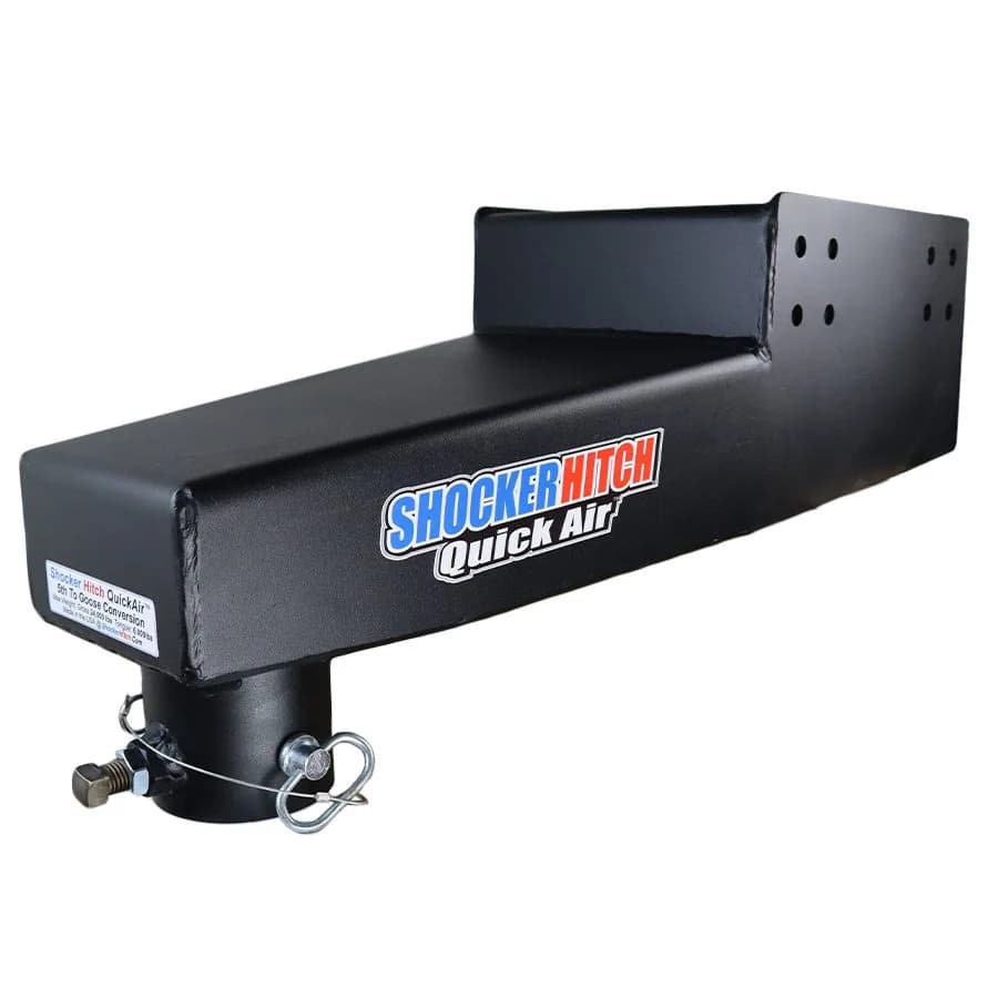 Shocker Quick Air 5th Wheel to Gooseneck Pin Box Replacement Only Fits the Lippert Turning Point — Shocker 5th-wheel / camper hitch (SKU SH-RVGC-4415)