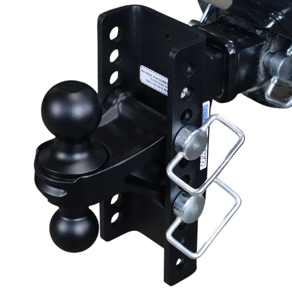XR Hitch & Black Combo Ball w/2" & 2-5/16" Hitch Balls