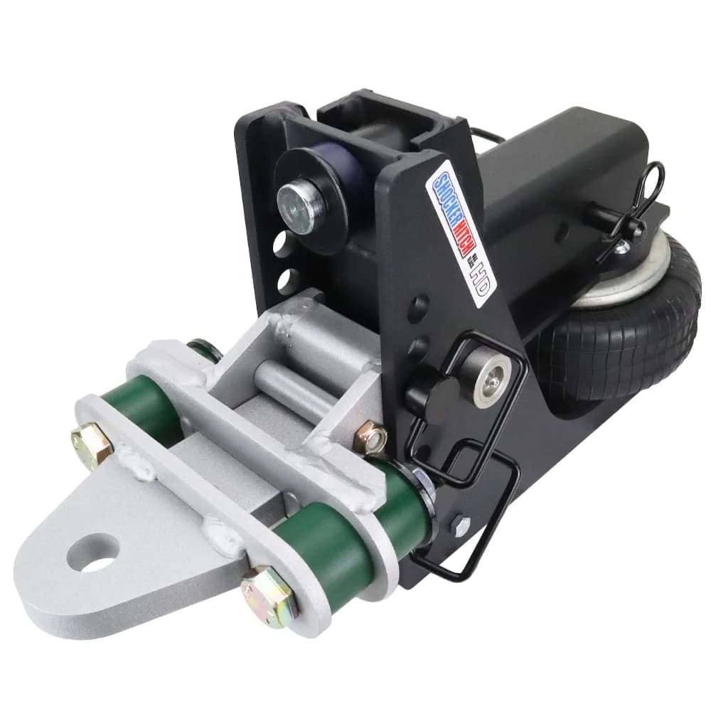 Shocker HD Max Black Air Hitch & Cushion Drawbar Mount