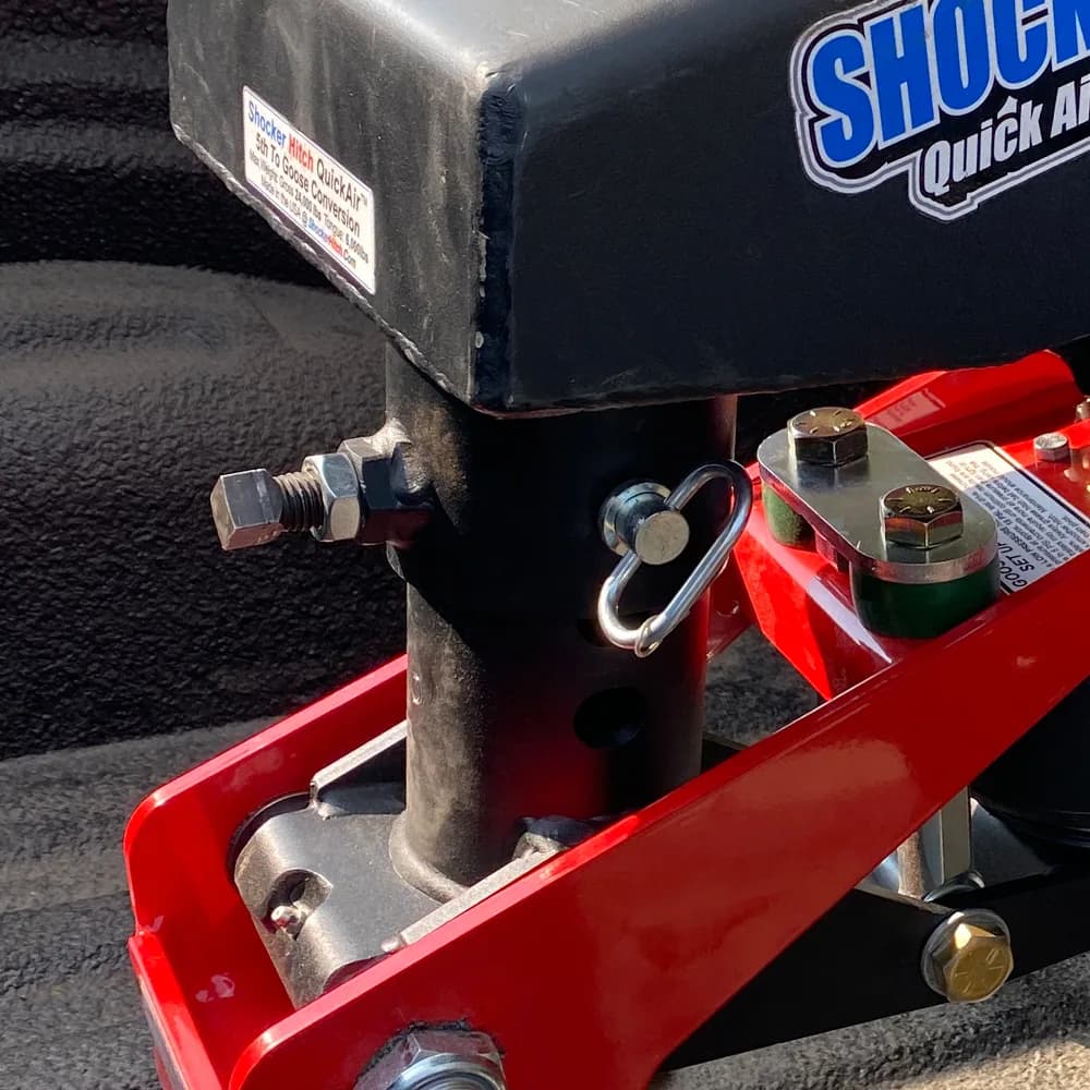 Shocker Quick Air 5th Wheel to Gooseneck Pin Box Replacement Only Fits the Lippert 1716, 1116, 0115, FabEx 500, 503, 520, 530, 560