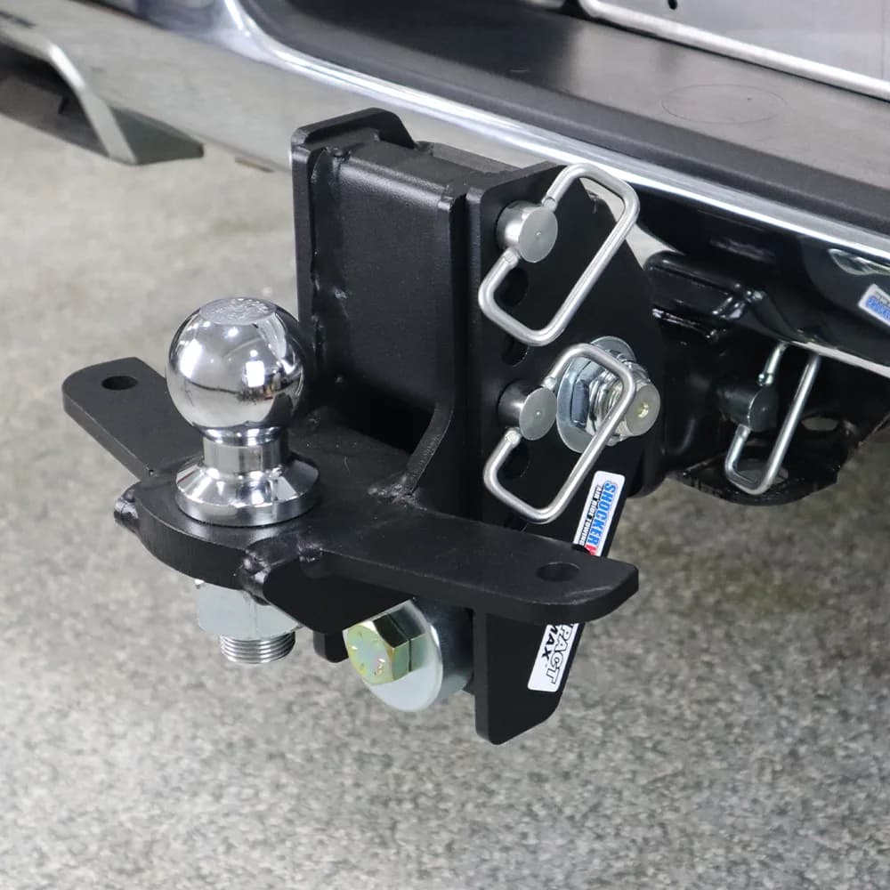 Impact Max Cushion Hitch & Drop Ball Mount w/2" Ball & Sway Bar Tabs