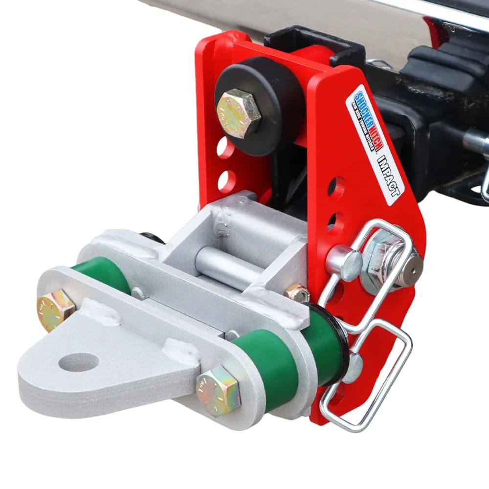 Shocker Impact Cushion Hich & Cushion Drawbar w/1" Hole — Shocker bumper-pull receiver hitch (SKU SH-100-370)