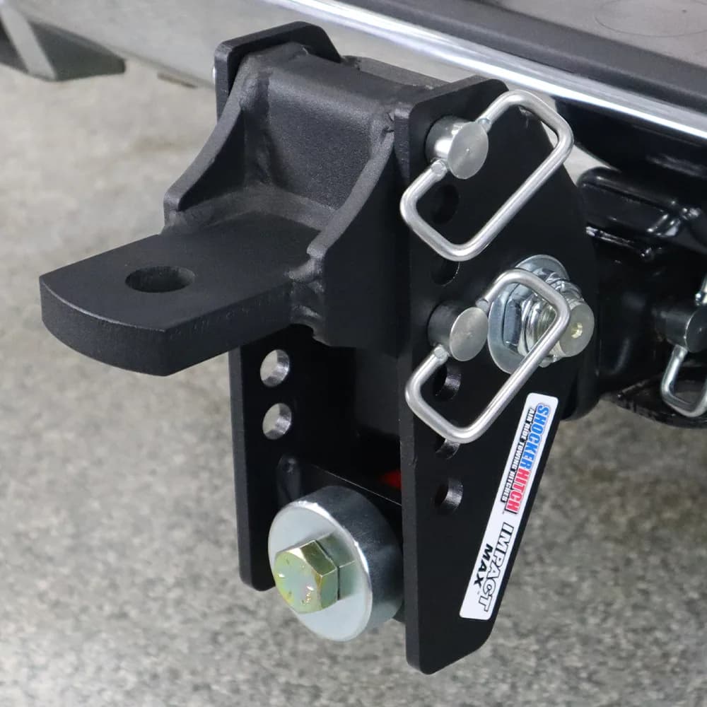 Impact Max Cushion Hitch & Drawbar Mount w/1" Hole