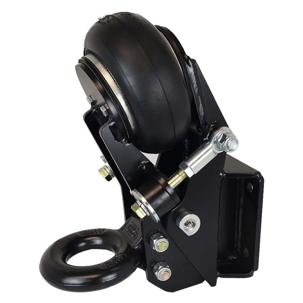 HD Air Pintle Ring Trailer Tongue Mount 20,000lbs - w/HD Pintle Ring