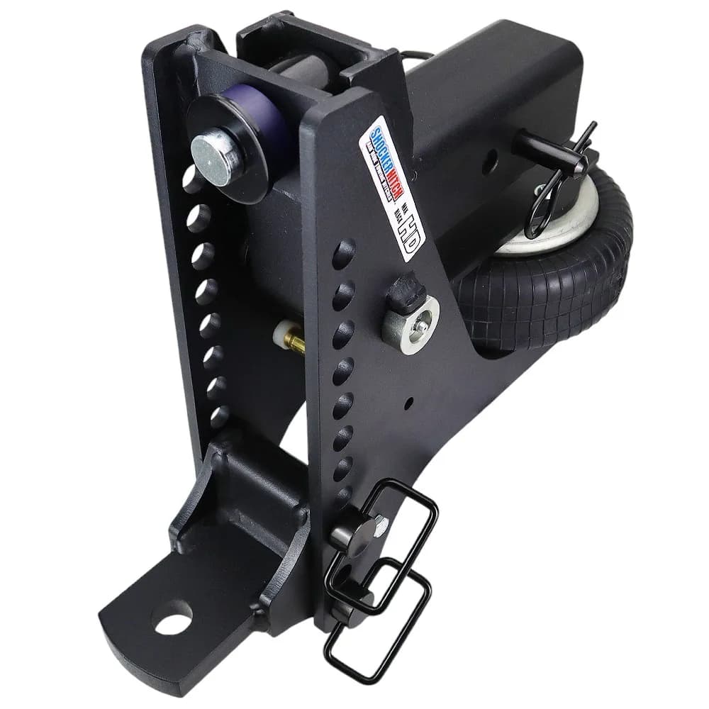 Shocker HD Max Black Super Drop Air Hitch & Drawbar Mount