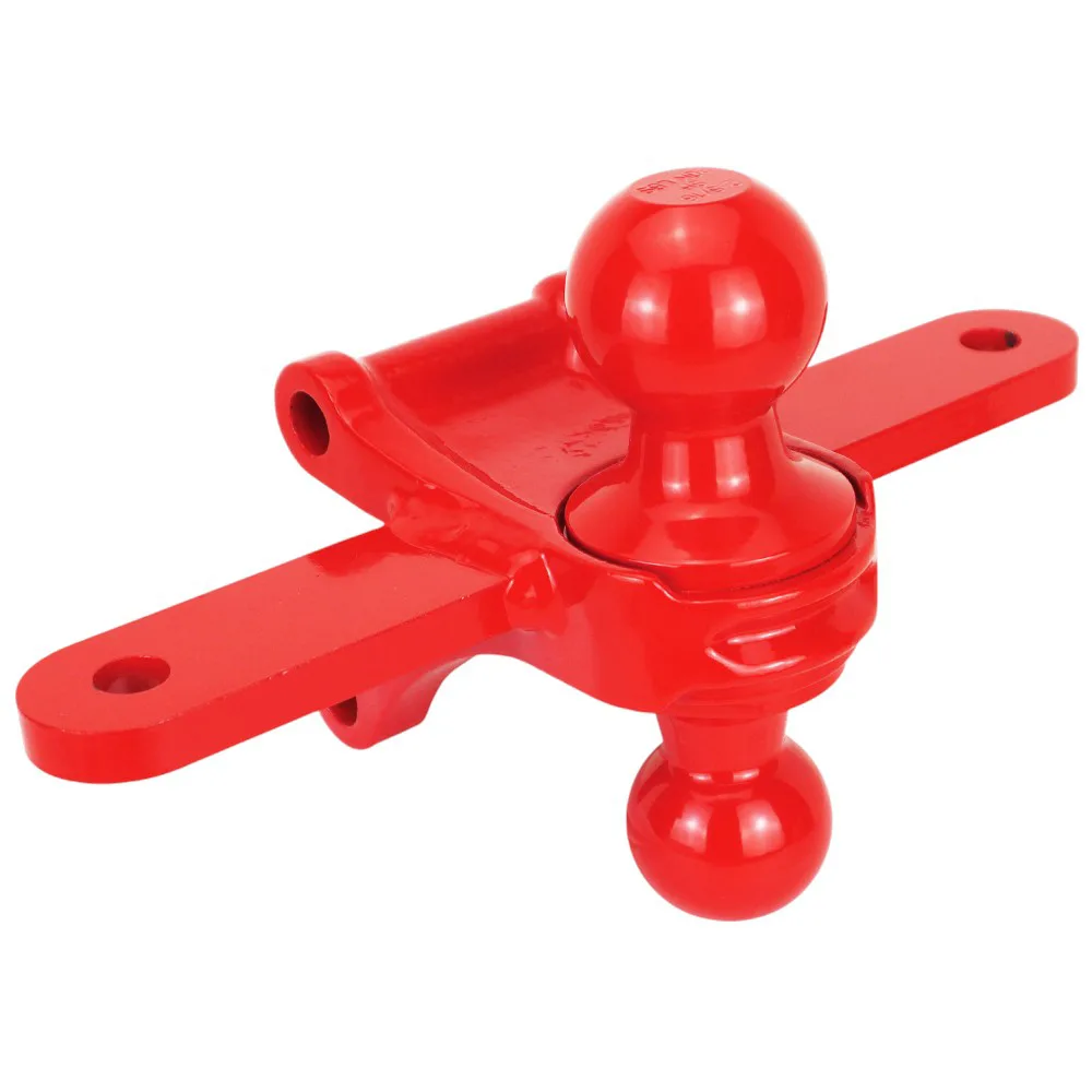 Shocker Red Sway Bar Tab Combo Ball Mount - 2" & 2-5/16" balls