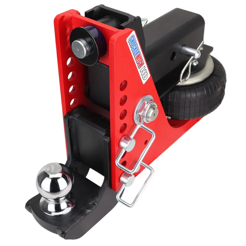 Shocker HD Air Hitch & Drop Ball Mount w/ 2-5/16" Ball