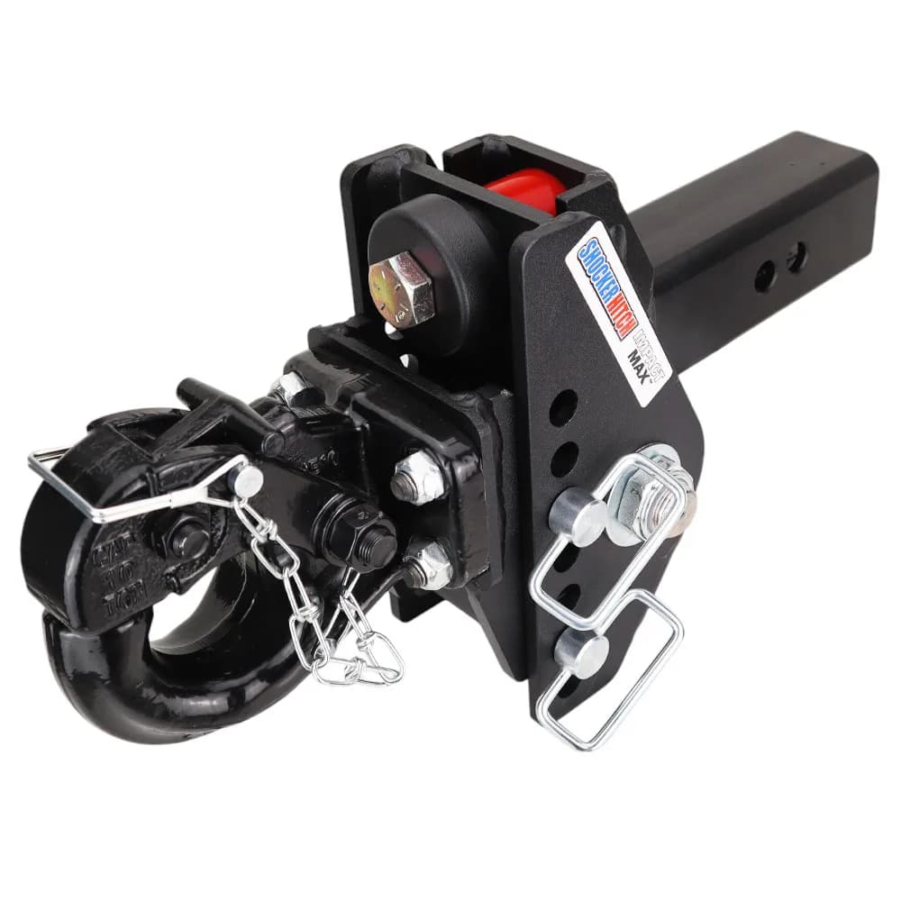 Impact Max Cushion Hitch & Pintle Hook w/Mount
