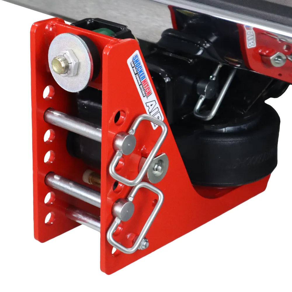 Original Shocker Air Hitch Base Frame Complete w/ Pins (No Ball Mount)