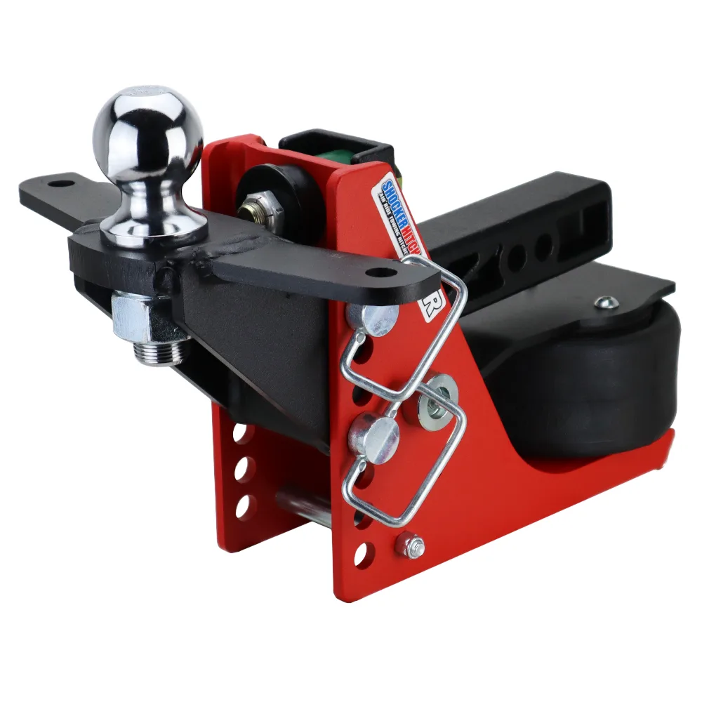 Shocker Sport 8K Air Hitch & Raised Ball Mount w/ 2-5/16" Ball & Sway Bar Tabs