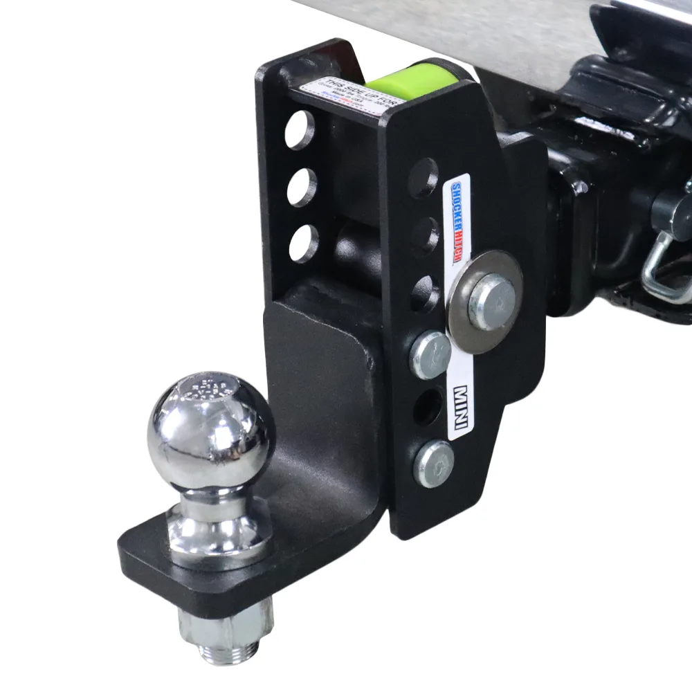 Shocker Mini Cushion Hitch w/ Pins & 1-7/8" Ball Mount