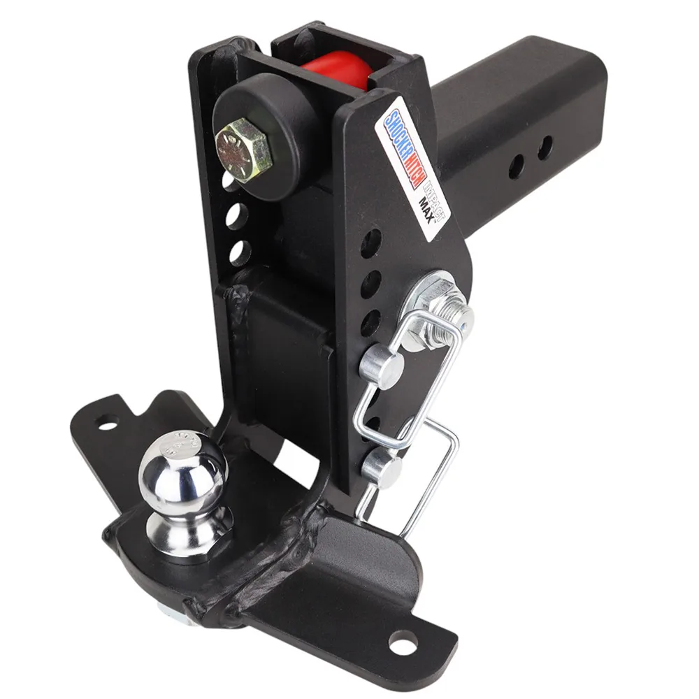 Impact Max Cushion Hitch & Drop Ball Mount w/2" Ball & Sway Bar Tabs