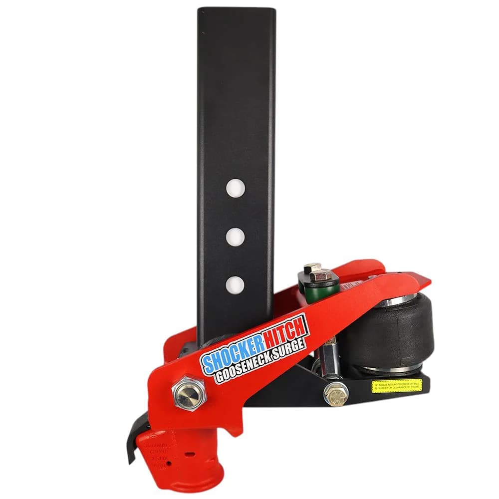 Shocker Gooseneck Surge Air Hitch & Demco Coupler for 2-5/16" Ball