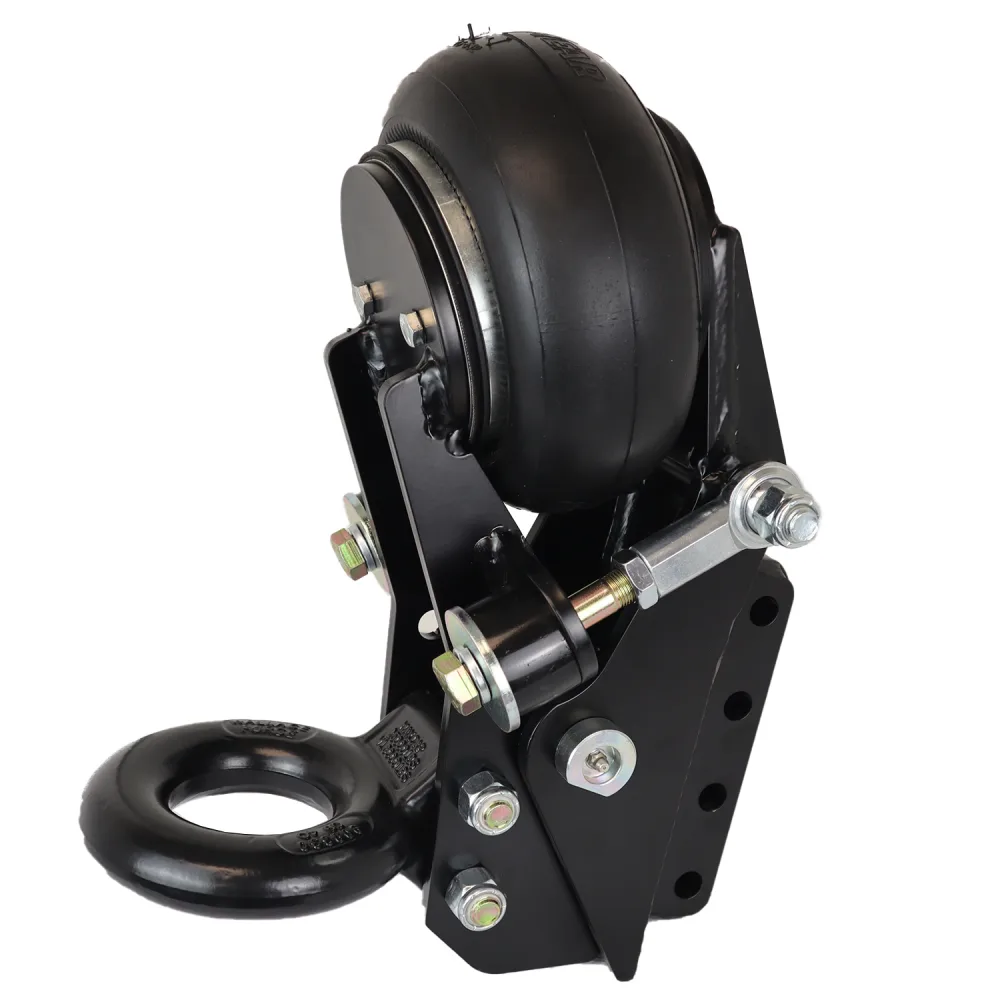 HD Air Pintle Ring Trailer Tongue Mount 20,000lbs - w/ HD Pintle Ring