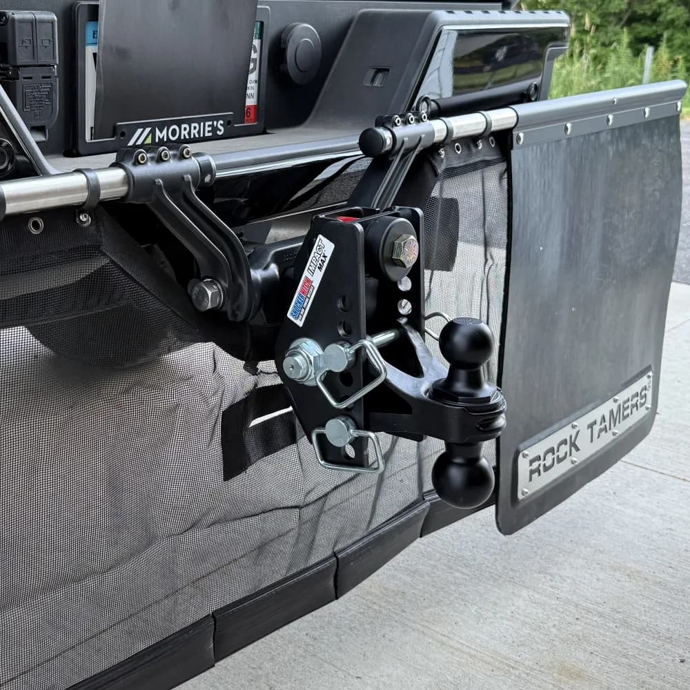 Impact Max Cushion Hitch & Chrome Combo Ball Mount w/2" & 2-5/16" Balls