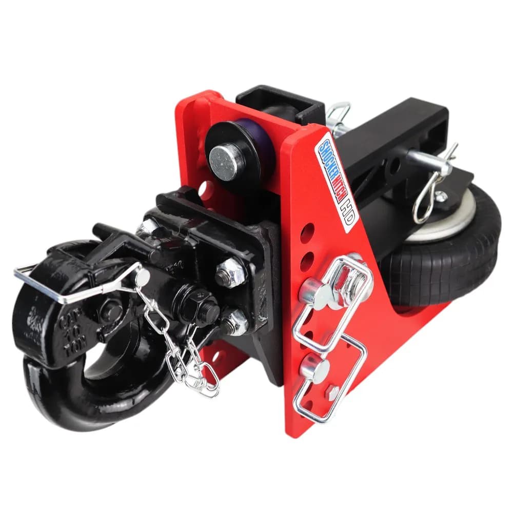 Shocker HD Air Hitch & Pintle Hook w/Mount