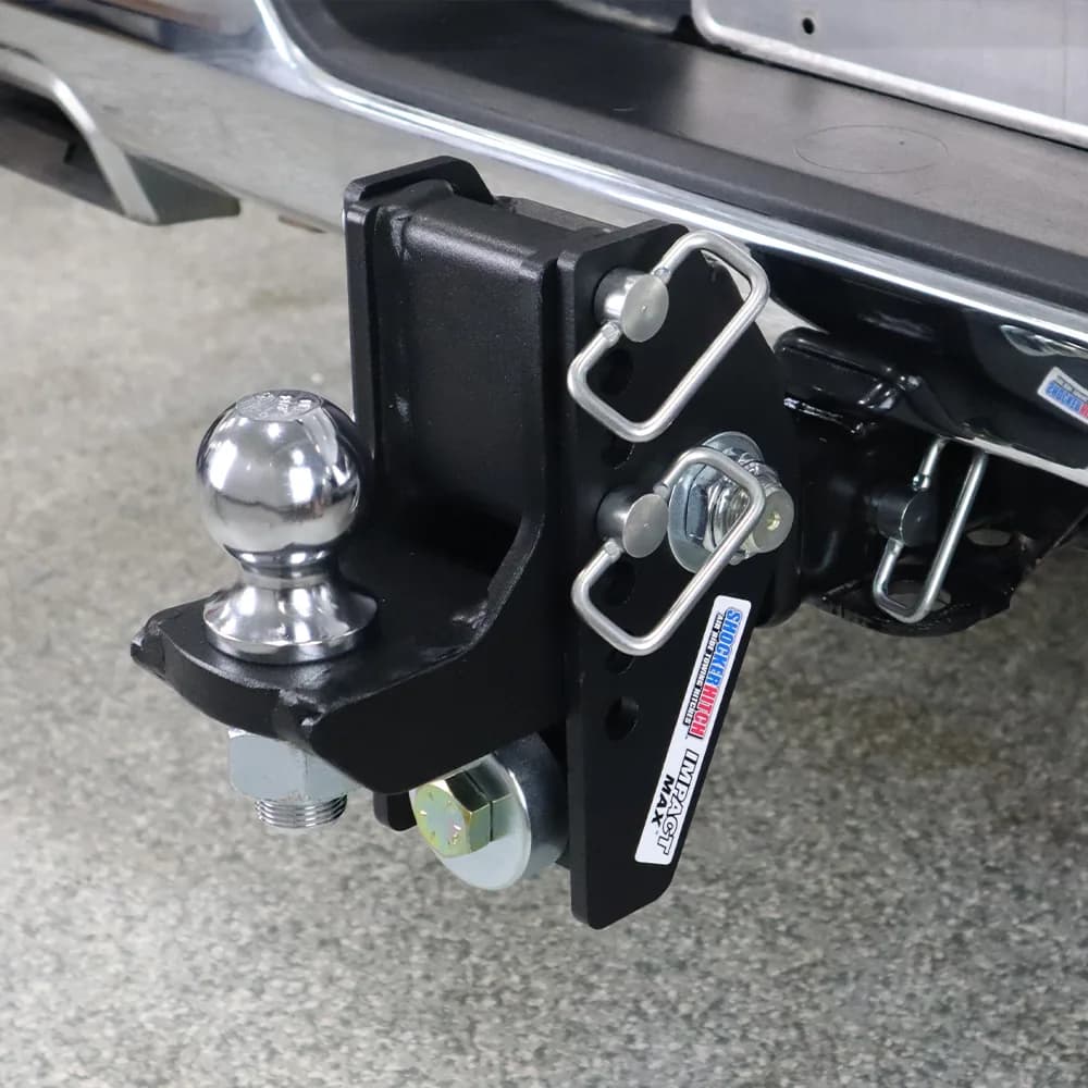 Impact Max Cushion Hitch & Drop Ball Mount w/2-5/16" Ball