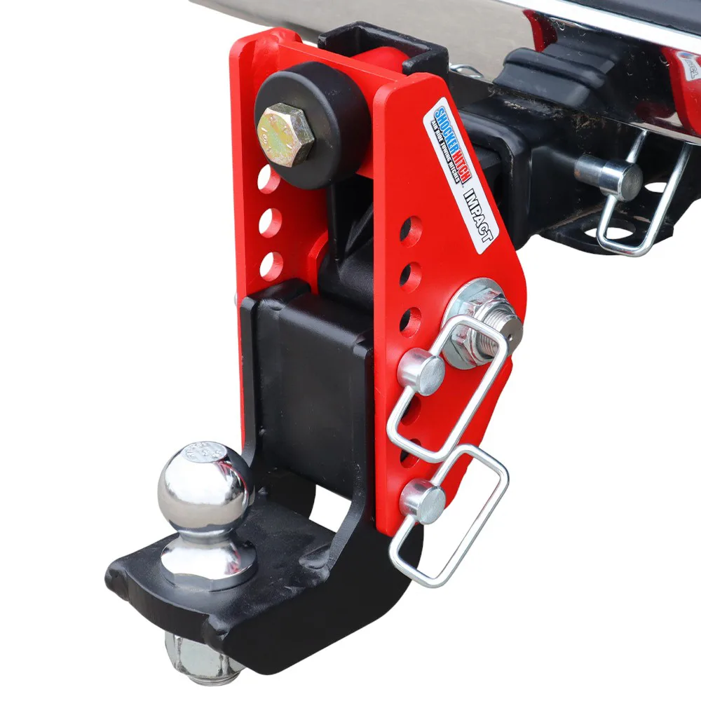 Impact Cushion Hitch & Drop Ball Mount w/2" Ball